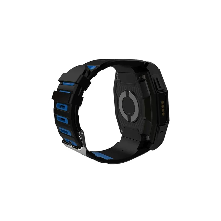 GT68 MTK6261 Android Watch Phone with Camera Heart Rate Monitor Pedometer etc - Blue