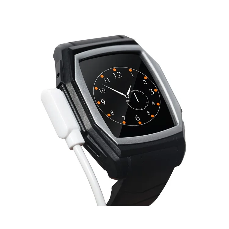 GT68 MTK6261 Android Watch Phone with Camera Heart Rate Monitor Pedometer etc - Blue