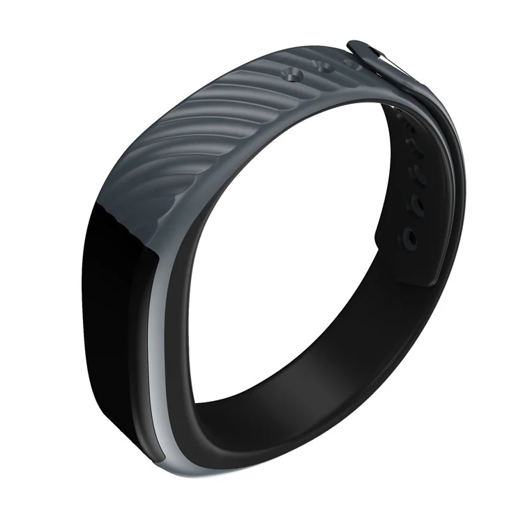 W810 Fitness Tracker Bluetooth 4.0 Smart Bracelet Watch Wristband with Heart Rate Monitor for IOS Android - Grey