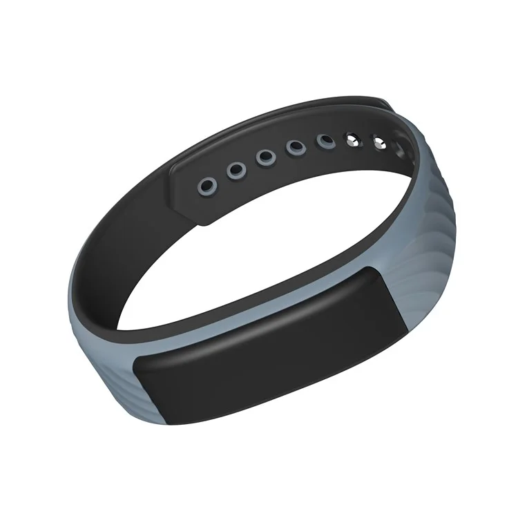 W810 Fitness Tracker Bluetooth 4.0 Smart Bracelet Watch Wristband with Heart Rate Monitor for IOS Android - Grey
