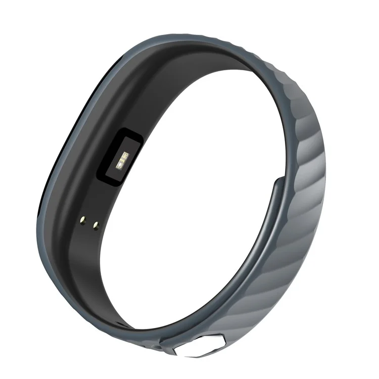 W810 Fitness Tracker Bluetooth 4.0 Smart Bracelet Watch Wristband with Heart Rate Monitor for IOS Android - Grey
