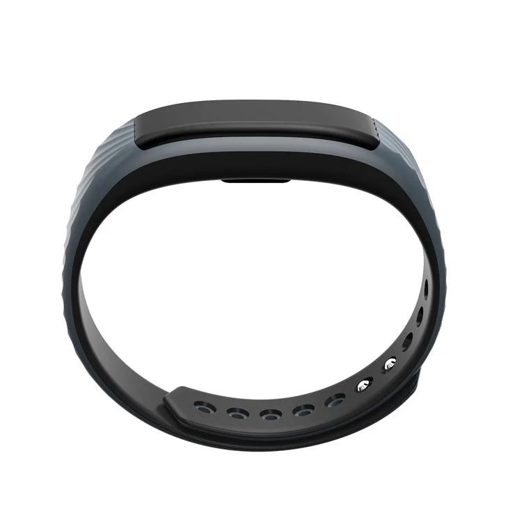 W810 Fitness Tracker Bluetooth 4.0 Smart Bracelet Watch Wristband with Heart Rate Monitor for IOS Android - Grey