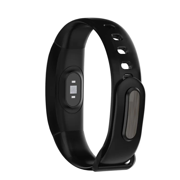 U8 PLUS 0.96 inch TFT Colorful Display Sleeping Heart Rate Monitor Bluetooth 4.0 Smart Wristband - Black