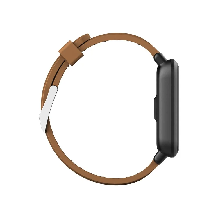 Q9 Fitness Smart Wristbands / 1.3-inch Colored Screen / Heart Rate / Blood Pressure Monitor / Two Straps - Brown