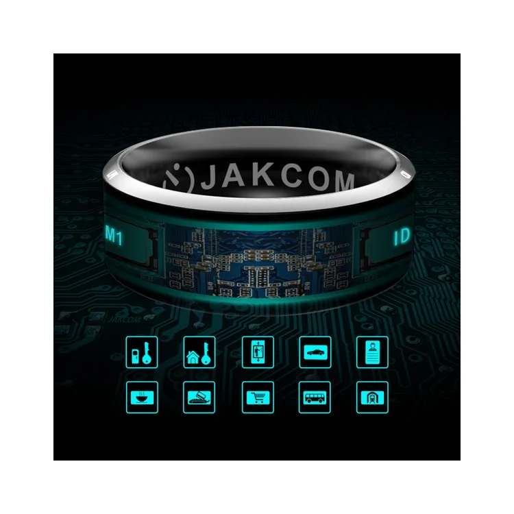 JAKCOM R3 Smart Ring Wearable Magic Ring Mobile Phone Accessories, Size: 9