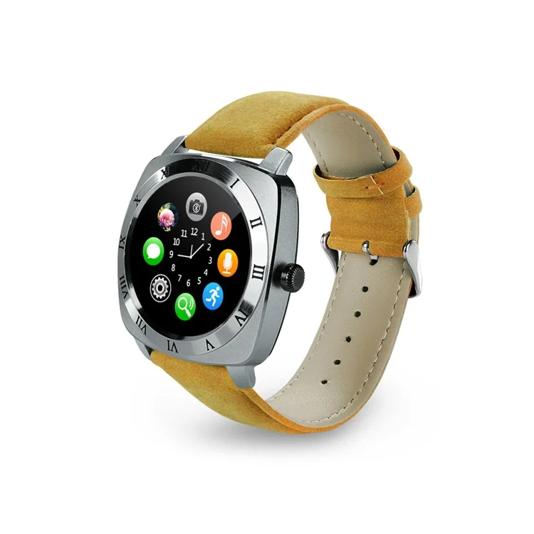X3 Bluetooth Smart Watch Phone 1.33 Inch IPS Display Support Sleep Monitoring Sedentary Reminder  - Yellow