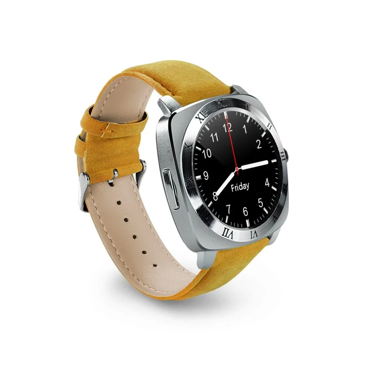 X3 Bluetooth Smart Watch Phone 1.33 Inch IPS Display Support Sleep Monitoring Sedentary Reminder  - Yellow