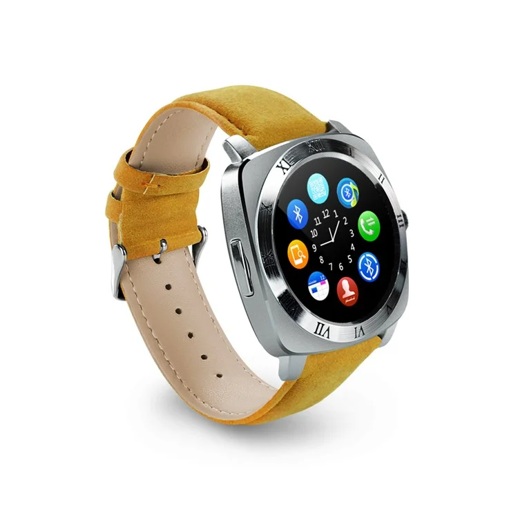 X3 Bluetooth Smart Watch Phone 1.33 Inch IPS Display Support Sleep Monitoring Sedentary Reminder  - Yellow