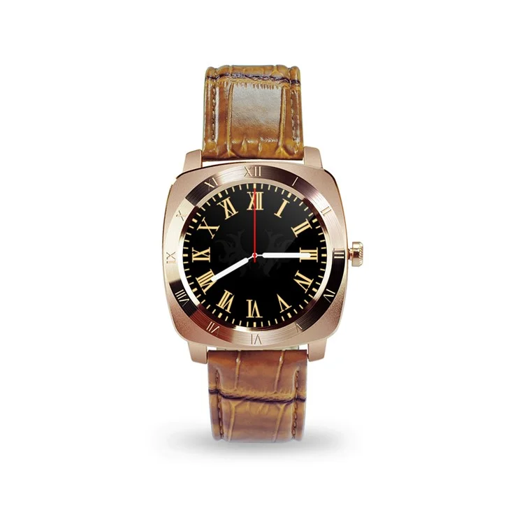 X3 Multi-function Bluetooth Smart Watch Phone 1.33 Inch IPS Display with Sim Card Slot - Brown