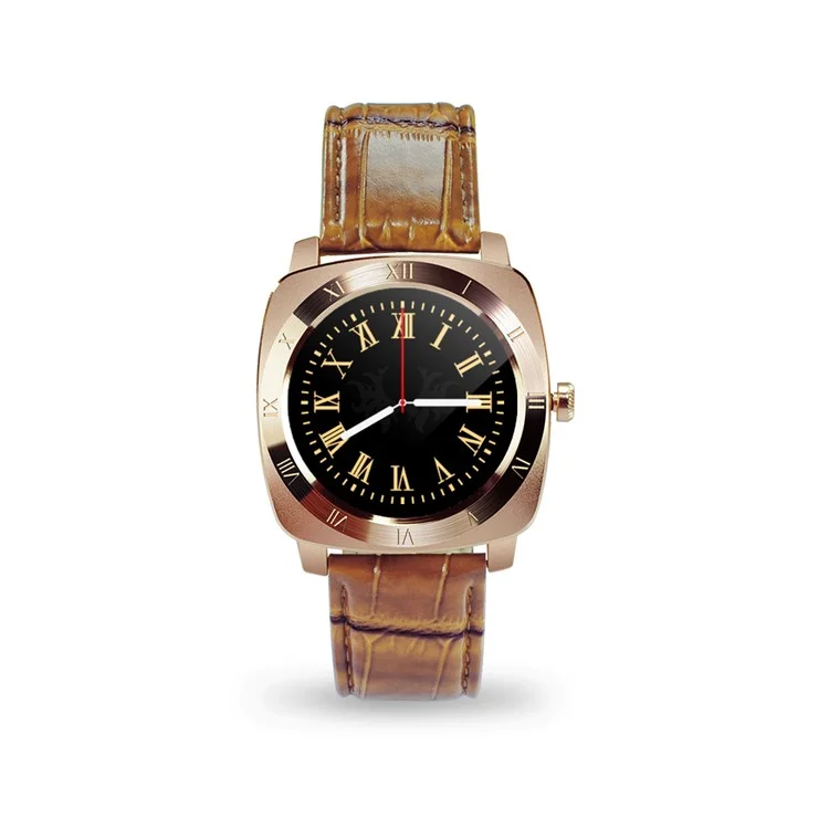 X3 Multi-function Bluetooth Smart Watch Phone 1.33 Inch IPS Display with Sim Card Slot - Brown