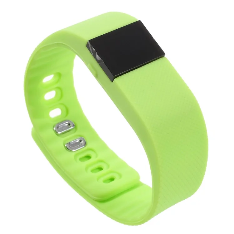Bluetooth 4.0 IP67 Waterproof Smart Wrist Watch Bracelet TW64 for Android iOS Phone - Green