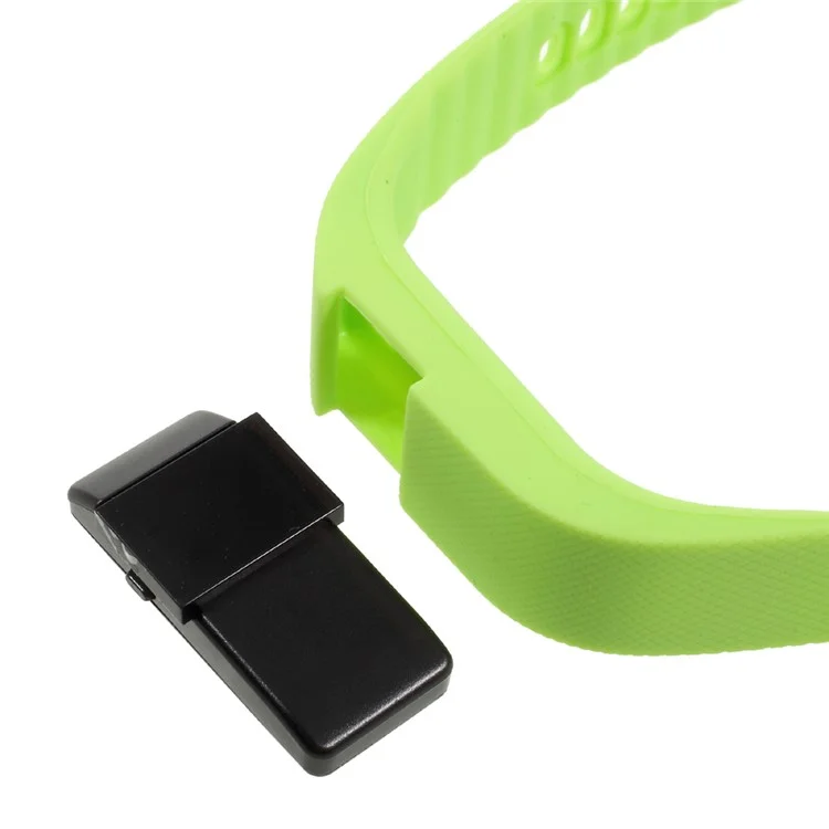 Bluetooth 4.0 IP67 Waterproof Smart Wrist Watch Bracelet TW64 for Android iOS Phone - Green