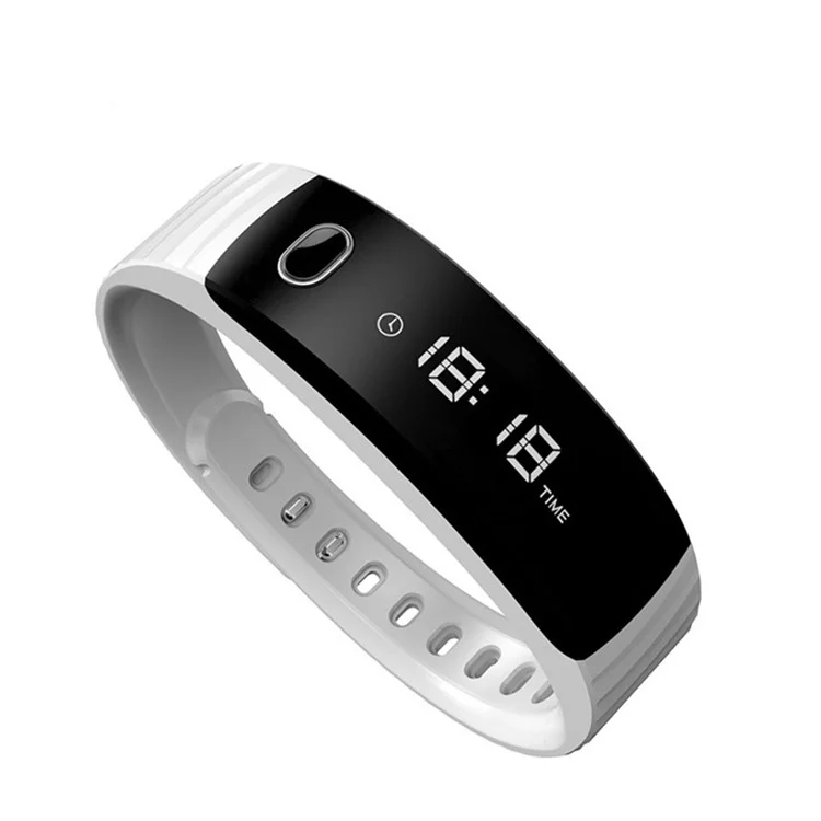 H8 OLED Intelligent Smart Healthy Fitness Bracelet Activity Fitness Tracker for Android IOS - White