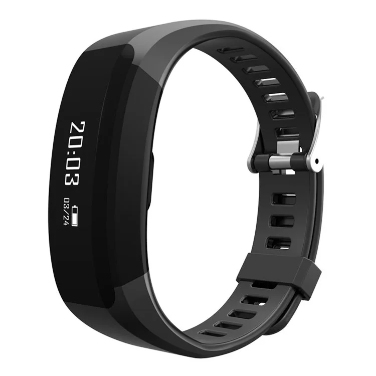 H28 0.86-inch Bluetooth 4.0 Water Resistant Smart Band, Heart Rate Monitor Fitness Tracker - Black