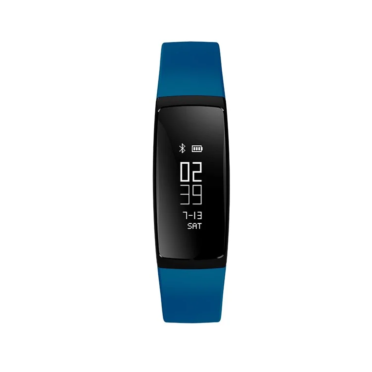 V07 Health Tracker Multi-functional Bluetooth Smart Watch Support Apple and Android Phones - Blue