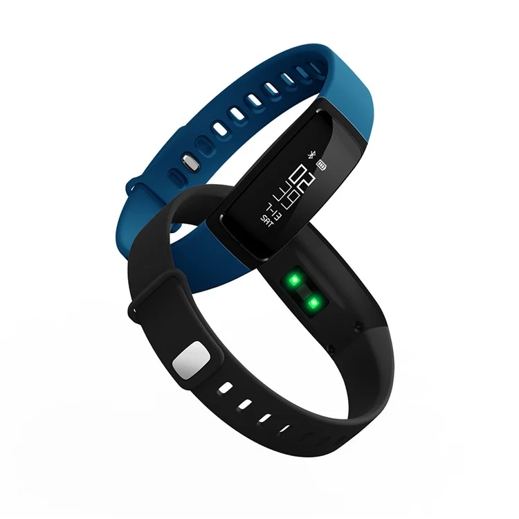V07 Health Tracker Multi-functional Bluetooth Smart Watch Support Apple and Android Phones - Blue
