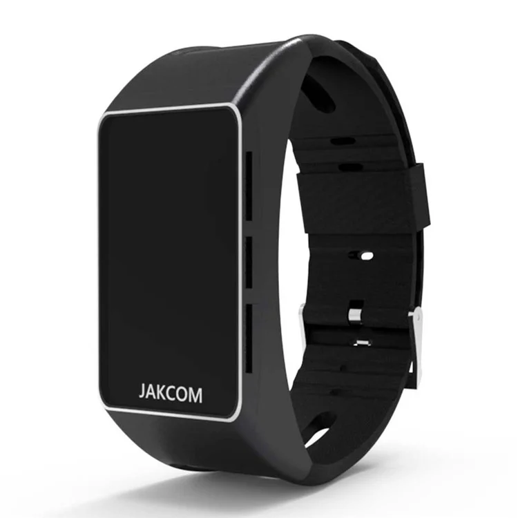 JAKCOM B3 Smart Band Heart Rate Monitor Bluetooth Smart Watch Phone IP55 Waterproof - Black