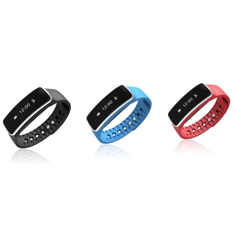H18 Healthy Fitness Tracker Smart Bluetooth Wristband - Black