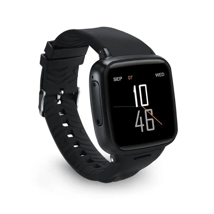 Z01 Waterproof Smart Watch 3G Android Watch Phone with Capacitive Touch Screen and WiFi 1+8GB - Black