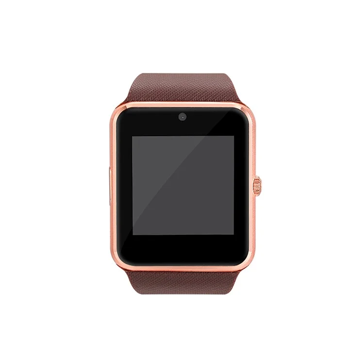 GT08 Plus 1.54-inch Bluetooth Smart Watch Phone, Support Nano SIM Card, Sleep/Sports Tracking - Brown