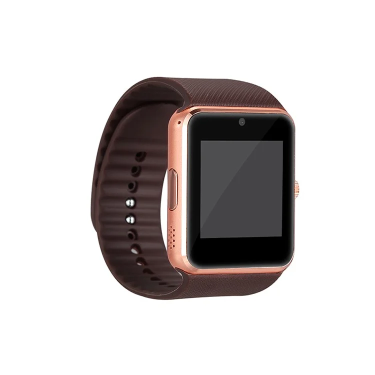 GT08 Plus 1.54-inch Bluetooth Smart Watch Phone, Support Nano SIM Card, Sleep/Sports Tracking - Brown