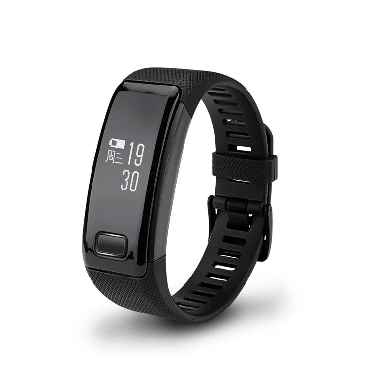 C9 Smart Bluetooth Bracelet Sports Fitness Tracker with Blood Pressure/Heart Rate Monitoring - Black