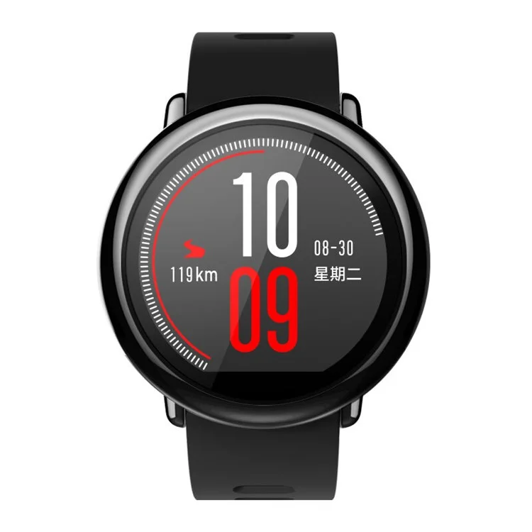 HUAMI AMAZFIT Bluetooth 4.0 Sports Smart Watch, Supports Health Tracker/GPS Trail (International Version) - Black