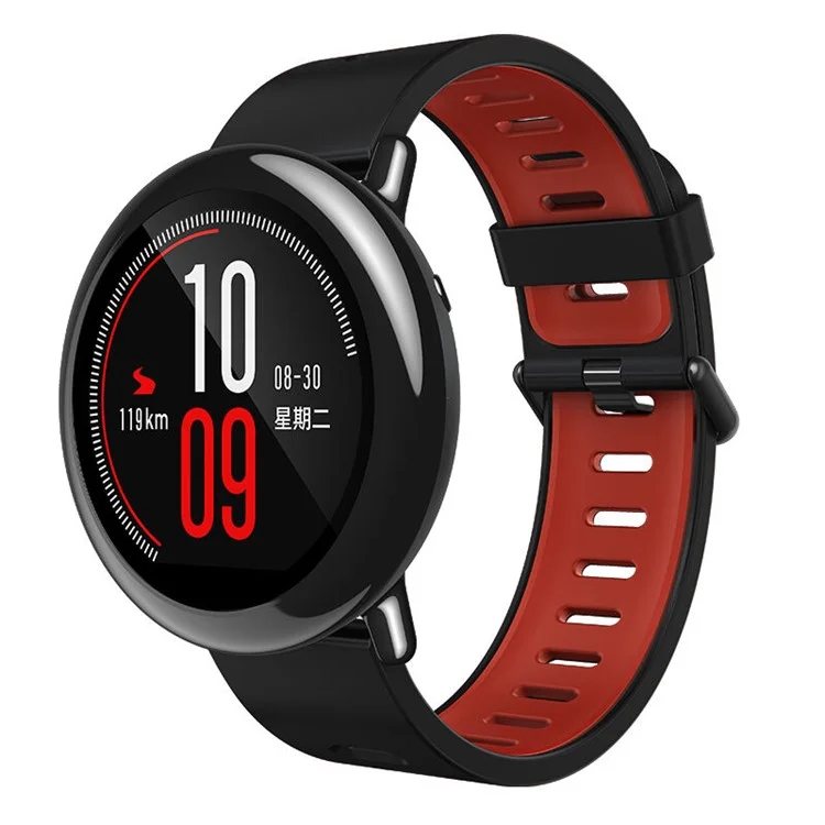 HUAMI AMAZFIT Bluetooth 4.0 Sports Smart Watch, Supports Health Tracker/GPS Trail (International Version) - Black