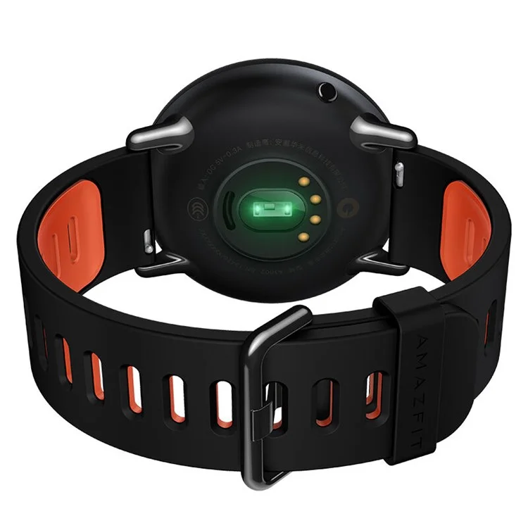 HUAMI AMAZFIT Bluetooth 4.0 Sports Smart Watch, Supports Health Tracker/GPS Trail (International Version) - Black