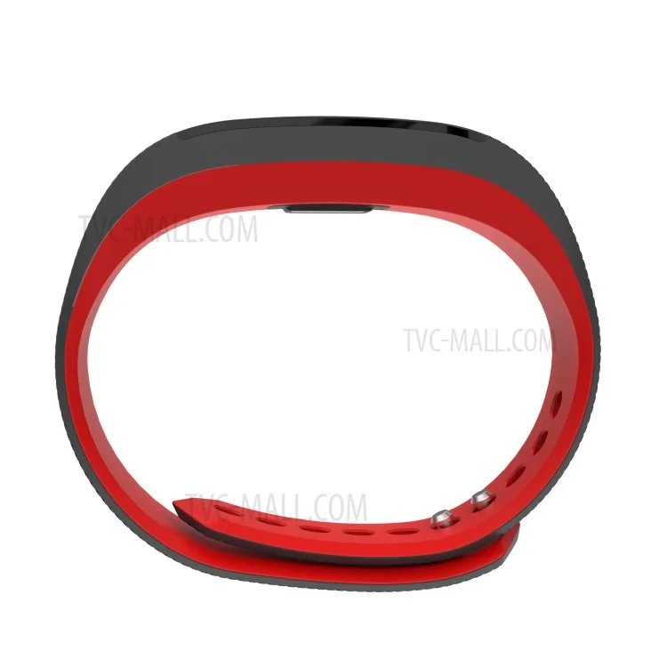 B15 0.91 inch OLED Screen Bluetooth 4.0 Heart Rate Monitor Smart Wristband Fashionable Sport Bracelet - Red