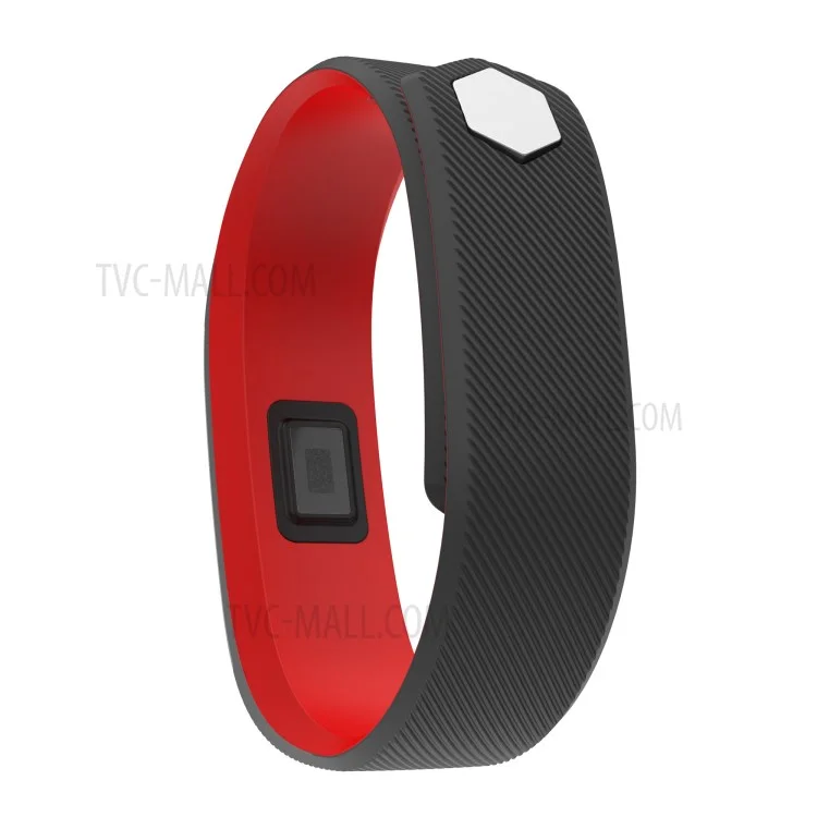 B15 0.91 inch OLED Screen Bluetooth 4.0 Heart Rate Monitor Smart Wristband Fashionable Sport Bracelet - Red