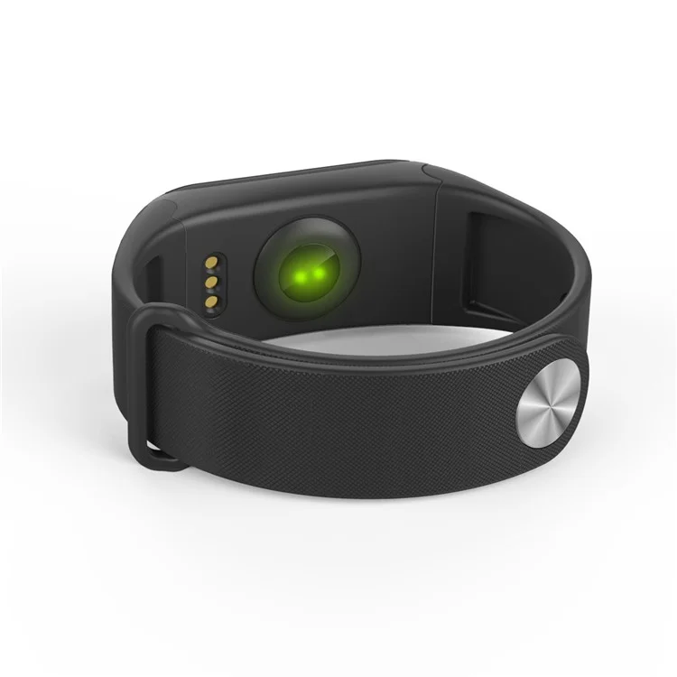 F1 0.66-inch Bluetooth 4.0 Fitness Tracker Smart Bracelet with Heart Rate Monitor for IOS Android - Black