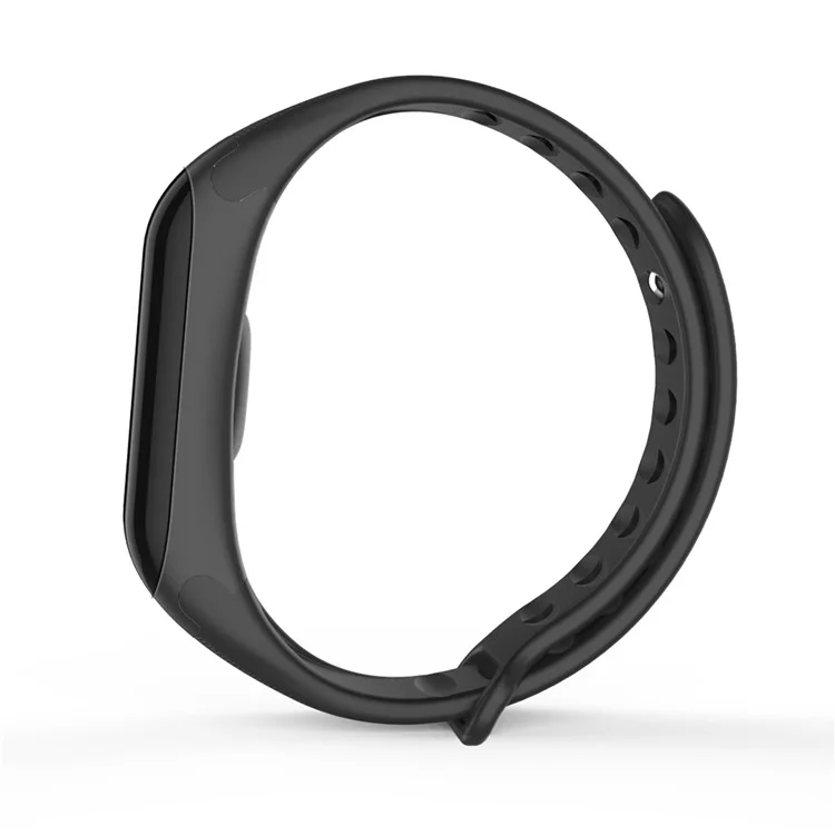 F1 0.66-inch Bluetooth 4.0 Fitness Tracker Smart Bracelet with Heart Rate Monitor for IOS Android - Black