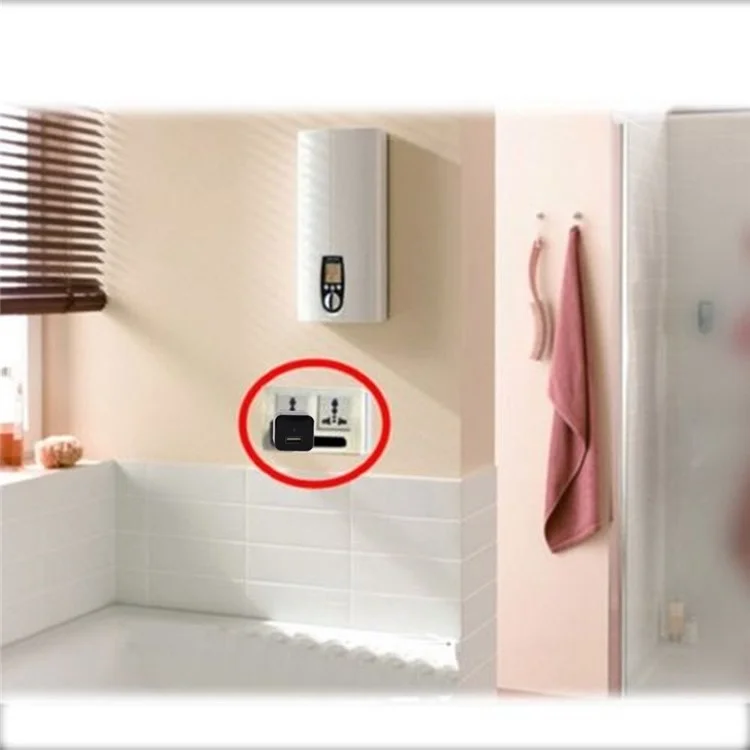 Mini 1080P WiFi HD Hidden Spy Camera Motion Detection Video Recorder USB Wall Charger - US Plug