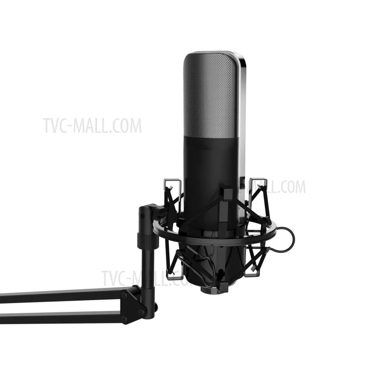 YANMAI Q8 3.5mm Plug Adjustable Professional Studio Broadcasting Recording Condenser Microphone