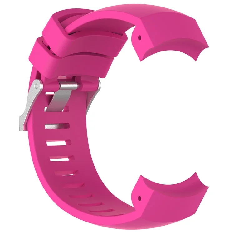 Flexible Silicone Watch Strap Replacement for Suunto Core Alu Black - Rose