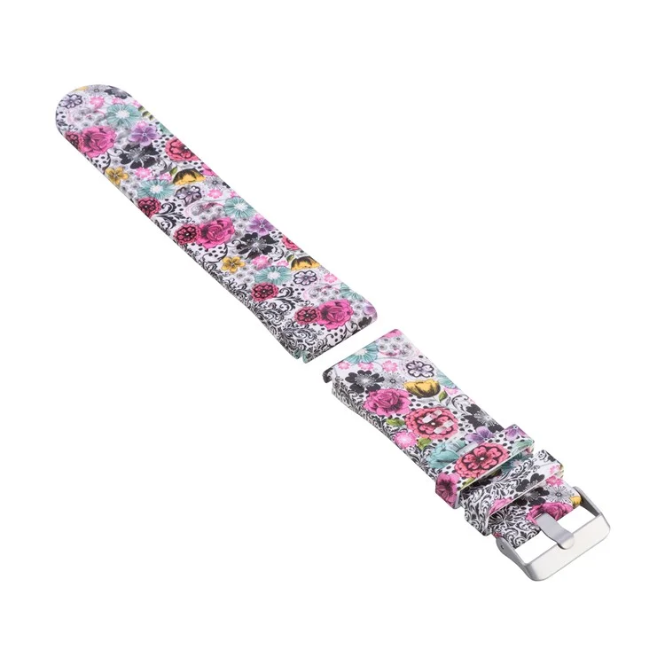 26mm Silicone Watch Band Bracelet Strap for Garmin Fenix3 Quatix 3 Fenix 5X Fenix 3 HR Smart Watch - Colorful Flowers