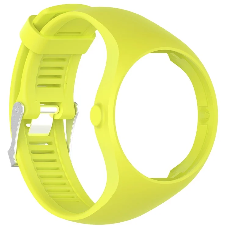 Flexible Silicone Wrist Watch Band for Polar M200 - Green