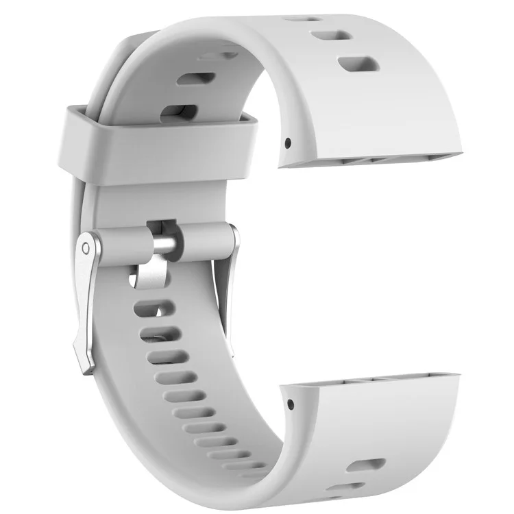 Cinturino in silicone morbido per orologio sportivo GPS Polar V800, cinturino di ricambio con accessori - bianco