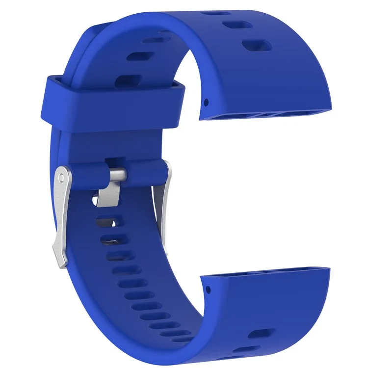 Cinturino Morbido in Silicone per Orologio Sportivo GPS Polar V800, Cinturino di Ricambio con Attrezzi - Blu