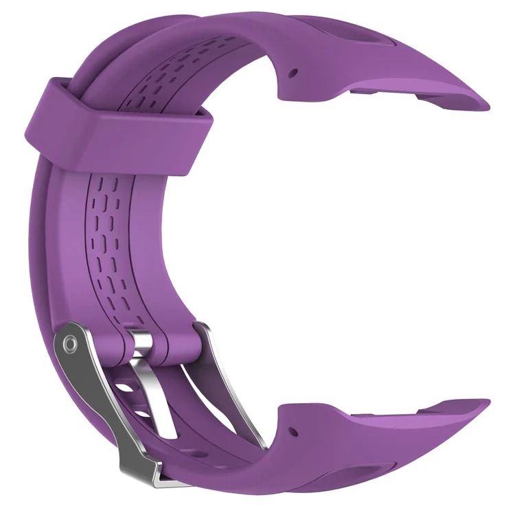 Silicone Soft Slim Watch Band Con Strumenti Di Installazione Per Garmin Forerunner 10 / Forerunner 20. - Viola