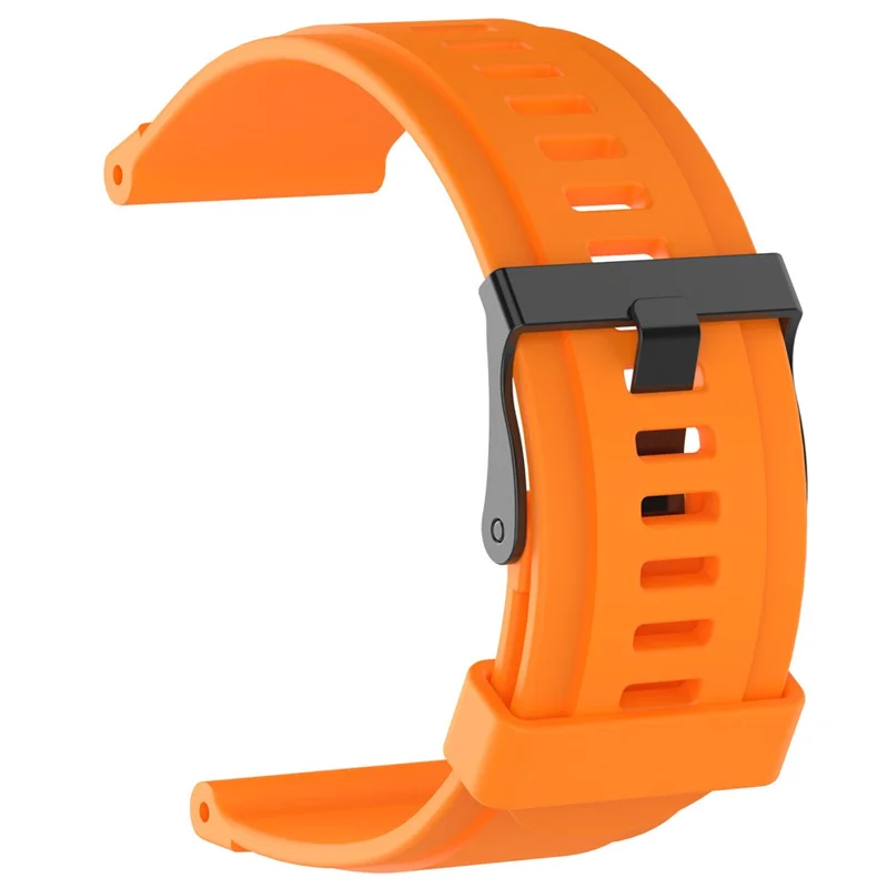 Silicone Watch Strap for Suunto Traverse with Spring Bars and Tool - Orange