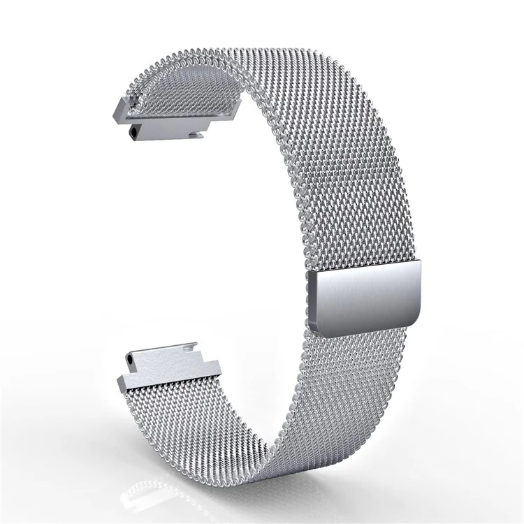 Magnetic Watch Strap Replacement Part for Garmin Vivoactive/Approach S2/Approach S4 - Silver