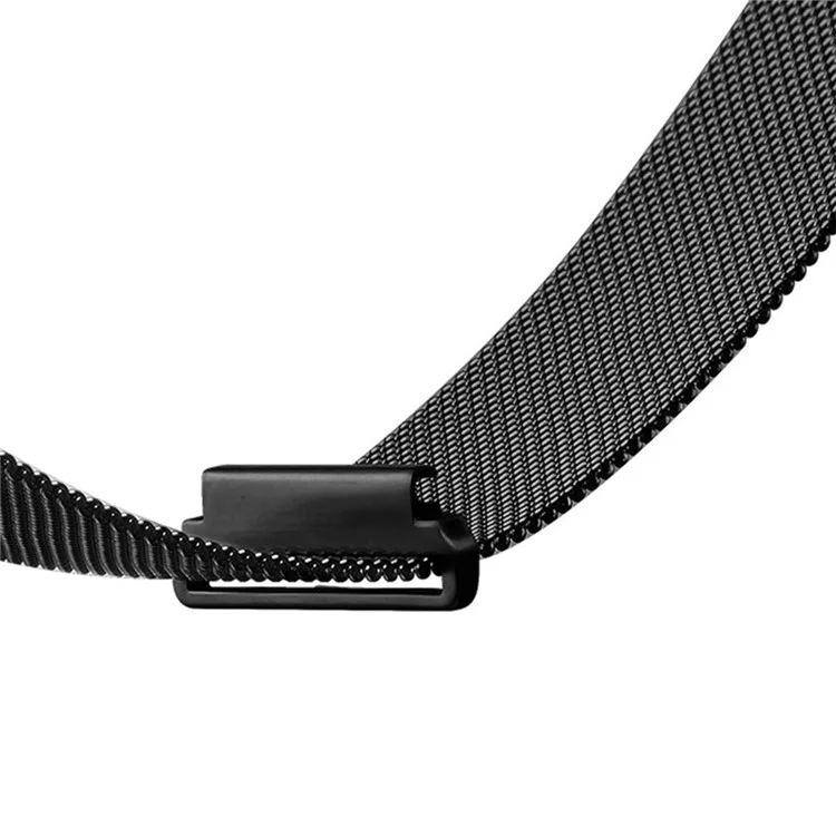 Magnetic Milanese Loop Metal Watch Band for Huawei Watch 2 - Black