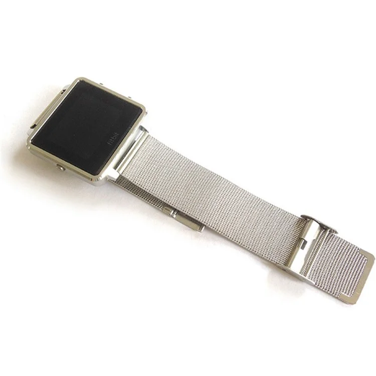 Stainless Steel Watch Band Strap with Frame for Fitbit Blaze