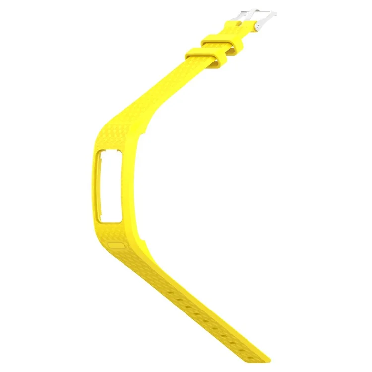 Correa de silicona suave para Garmin Vivofit 1 / Vivofit 2 - Talla L / Amarillo