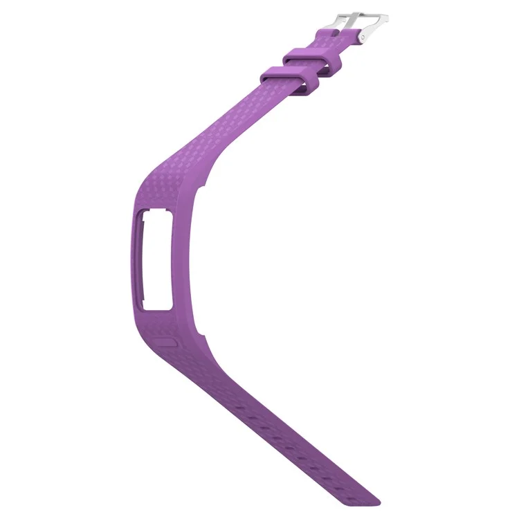 Reemplazo Flexible de la Banda de Pulsera de Silicona Suave Para Garmin Vivofit 1 / Vivofit 2 - Talla L / Violeta