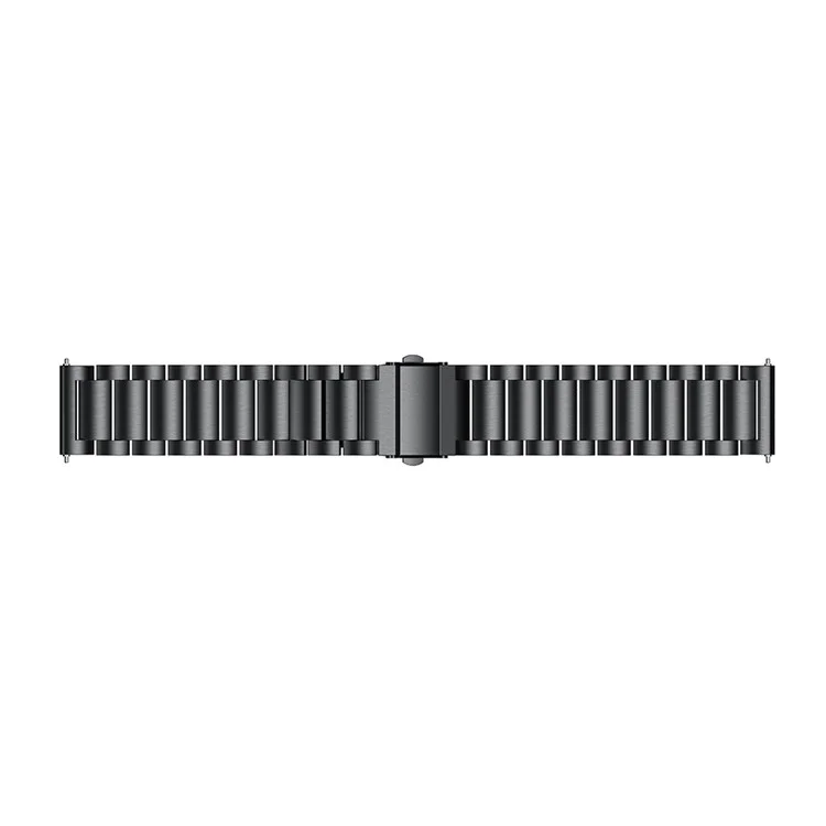 Three Beads Classic Buckle Metal Watch Band for Huawei TalkBand B5 - Black