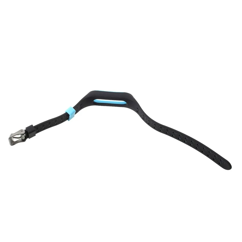 Two-color Silicone Watch Strap Replacement for Xiaomi Mi Smart Band 4 / Mi Band 3 - Blue / Black