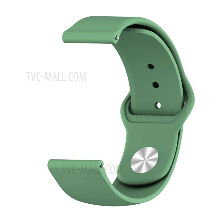 Flexible Silicone Watch Band for Samsung Galaxy Watch Active 40mm SM-R500 - Army Green